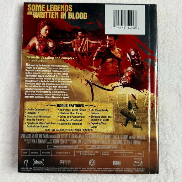 Spartacus: Blood and Sand – The Complete First Season (Blu-ray, 4-Disc Set) - Picture 6 of 12